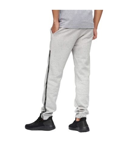 Mens apollo sweatpants grey marl Crosshatch