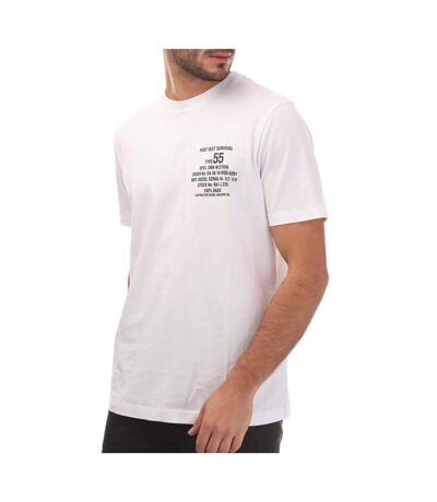 T-shirt Blanc Homme Diesel Tjust - L