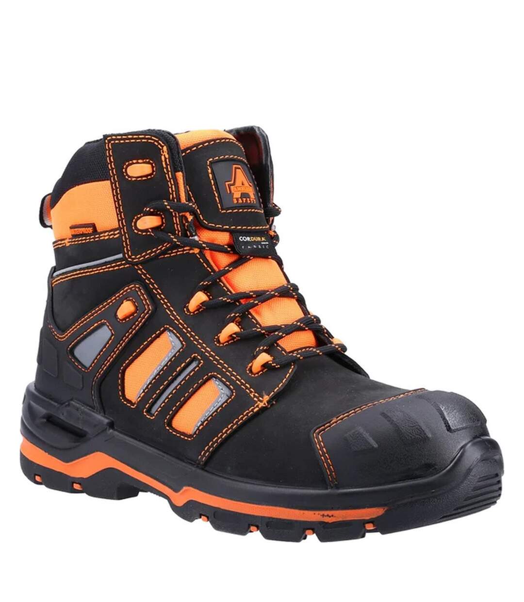 Bottines De Sécurité Radiant Adulte Noir Orange Amblers-1