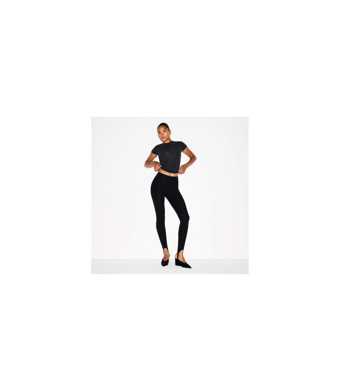 Legging The Essential Collection Femme Noir Obsidien Skims-1