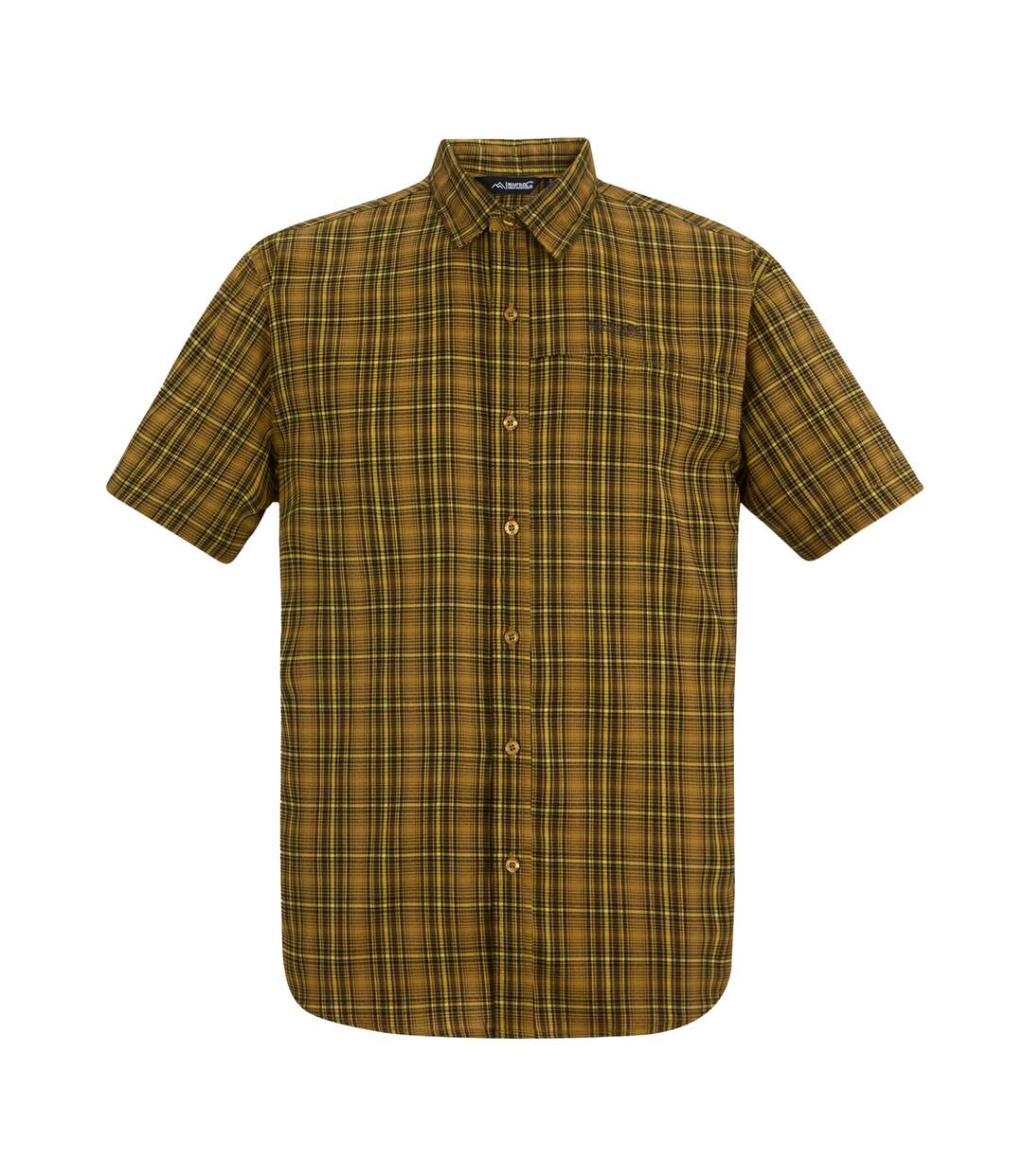 Chemise Motif/style À Carreaux Begarno Homme Jaune Vieil Or Regatta-2
