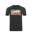 T-shirt Motif Léopard Homme Noir Cavalli Class-1