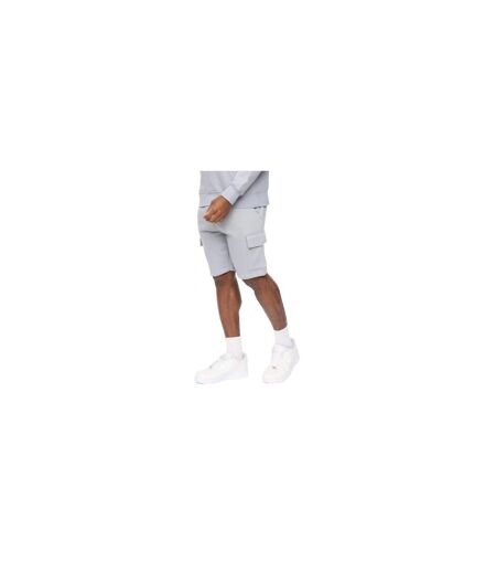 Short À Poches Bardon Homme Bleu Gris Foncé Crosshatch