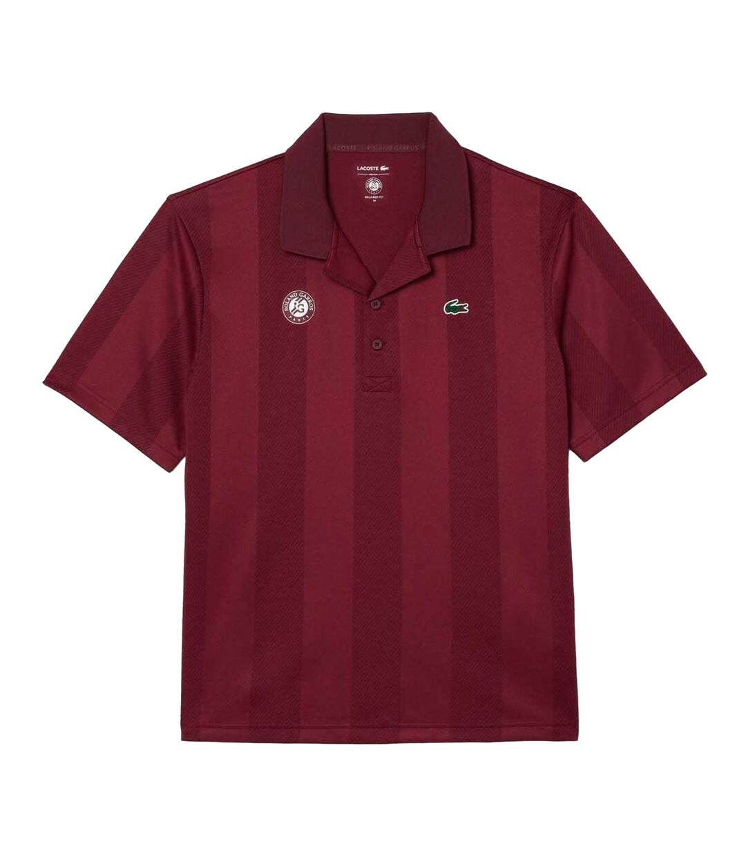 Polo Tennis Roland Garros Edition Homme Rose Lacoste-1