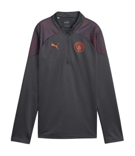Haut D´entraînement Entraînement Motif/style Manchester City Fc Femme Gris Puma