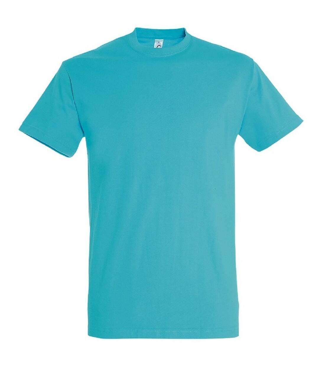 T-shirt manches courtes - Mixte - 11500 - bleu atoll