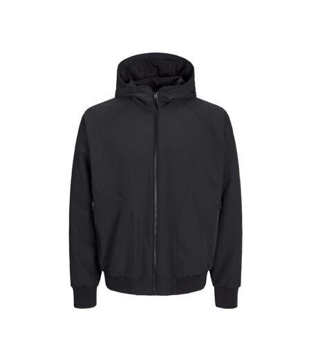 Bomber Noir Homme Jack & Jones Track - L