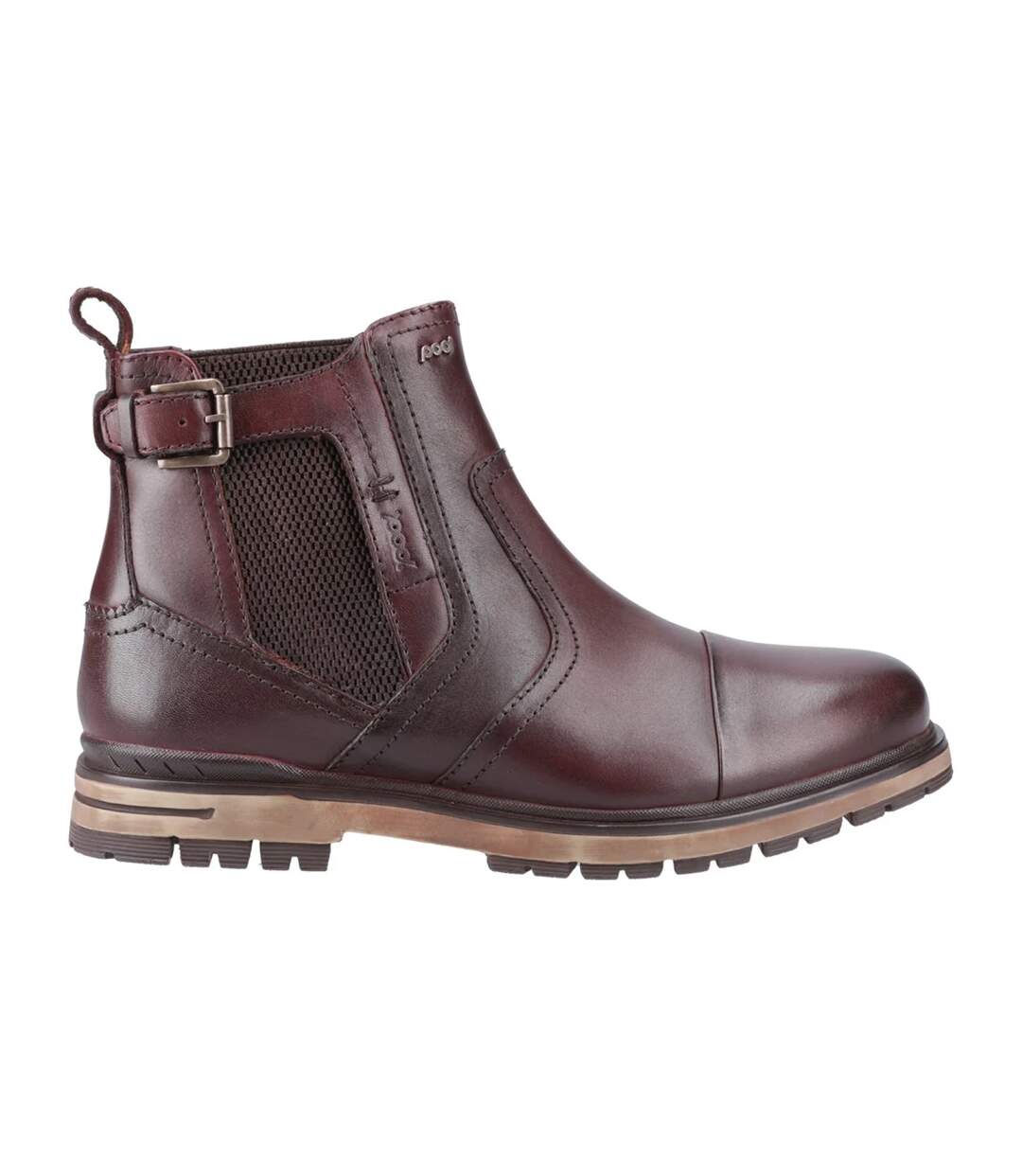 Bottines chelsea apollo homme marron foncé POD-4