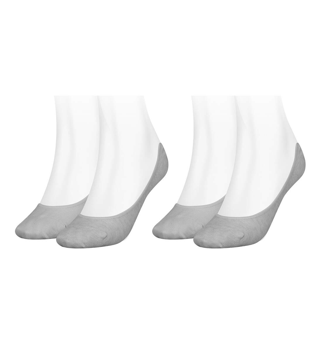 Chaussettes PUMA Socquettes FOOTIES Pack de 2 Paires Gris 032 FOOTIES