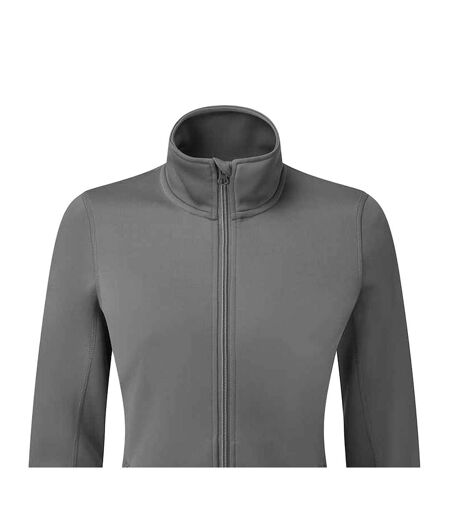 Premier Veste de survêtement teintée pour femme/femme (Gris foncé) - UTPC4830