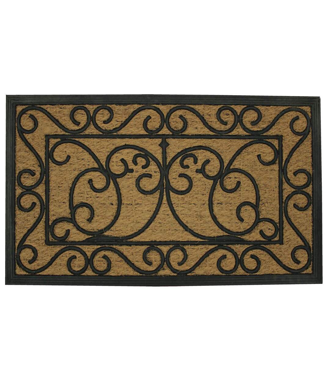 Paillasson en Coco Marquis 45x75cm Naturel-1