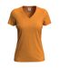 T-shirt Col V Femme Orange Stedman-1