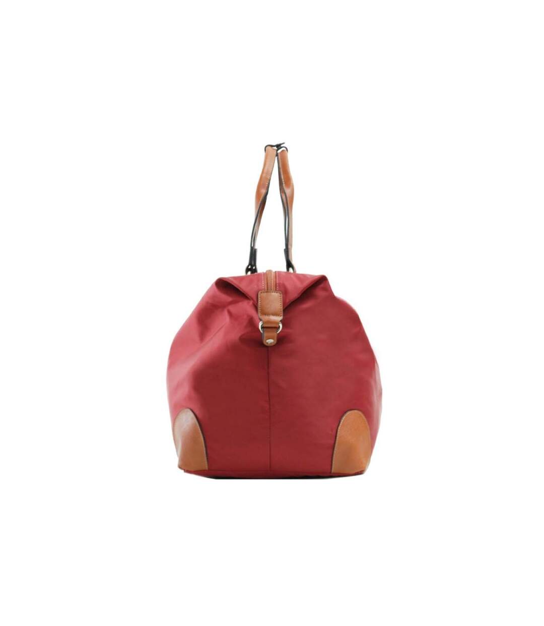 Katana - Sac de voyage nylon et cuir XL - rouge - 7667-4