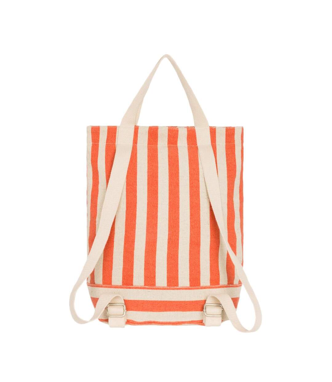 Sac à dos rouge à rayures femme roxy fairy beach-2