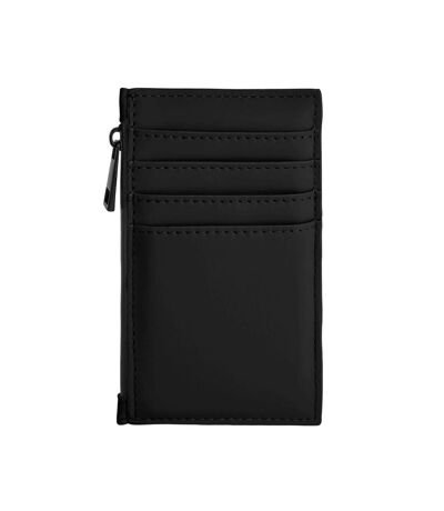 Matte pu card holder one size black Bagbase