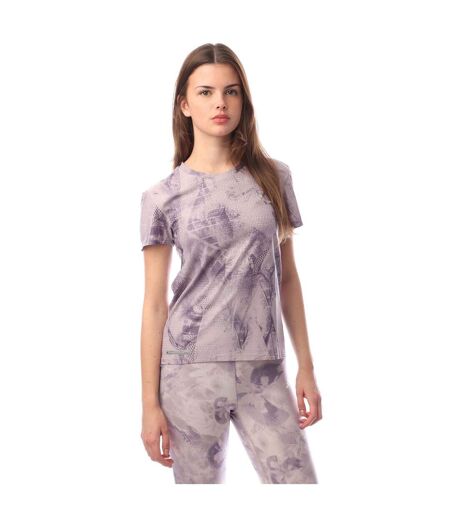 T-shirt Motif/style Imprimé Intégral Ultimate Femme Violet Adidas
