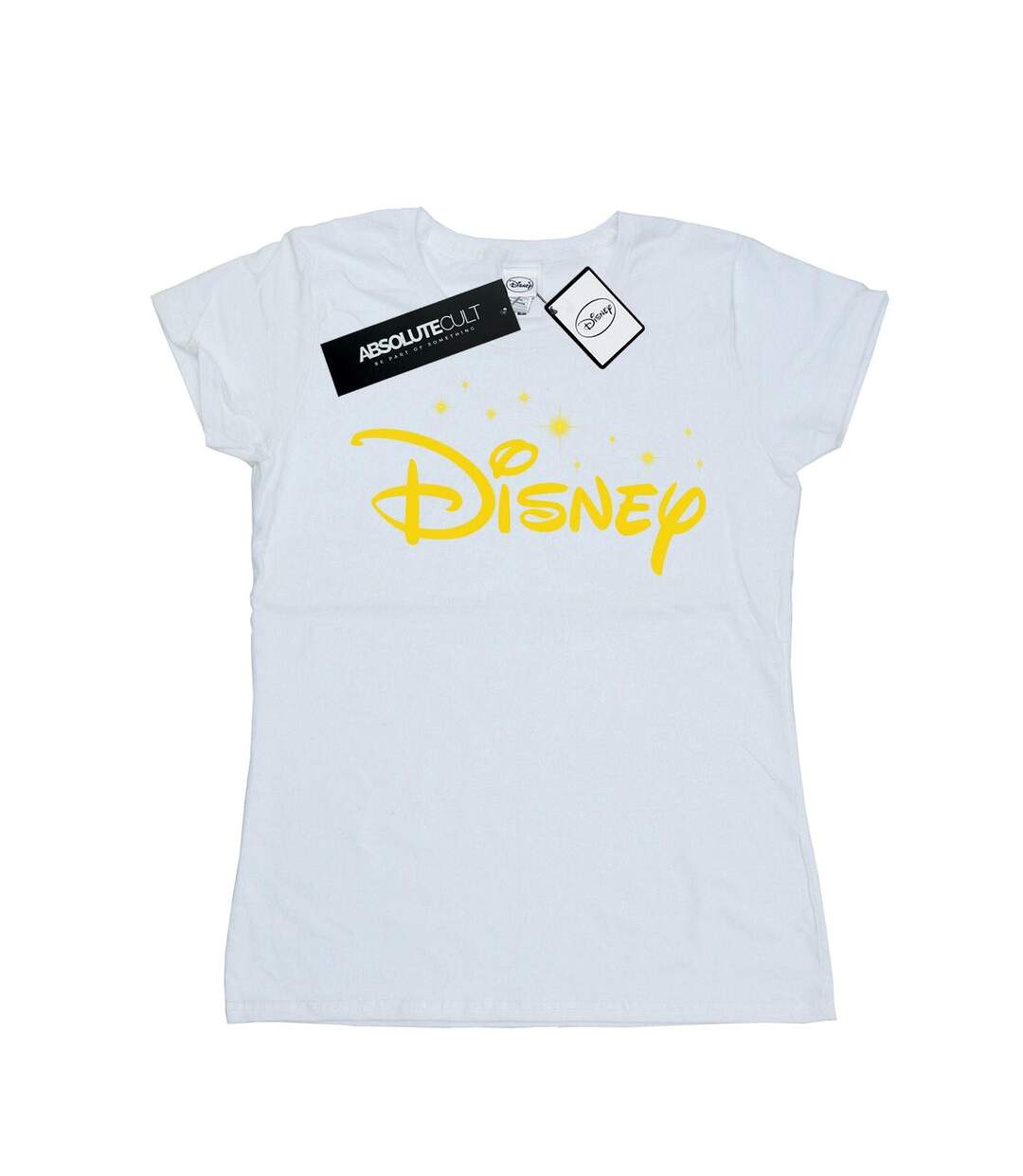 Disney T-shirt en coton à logo étoilé Femmes/Ladies (Blanc) - UTBI31885-1