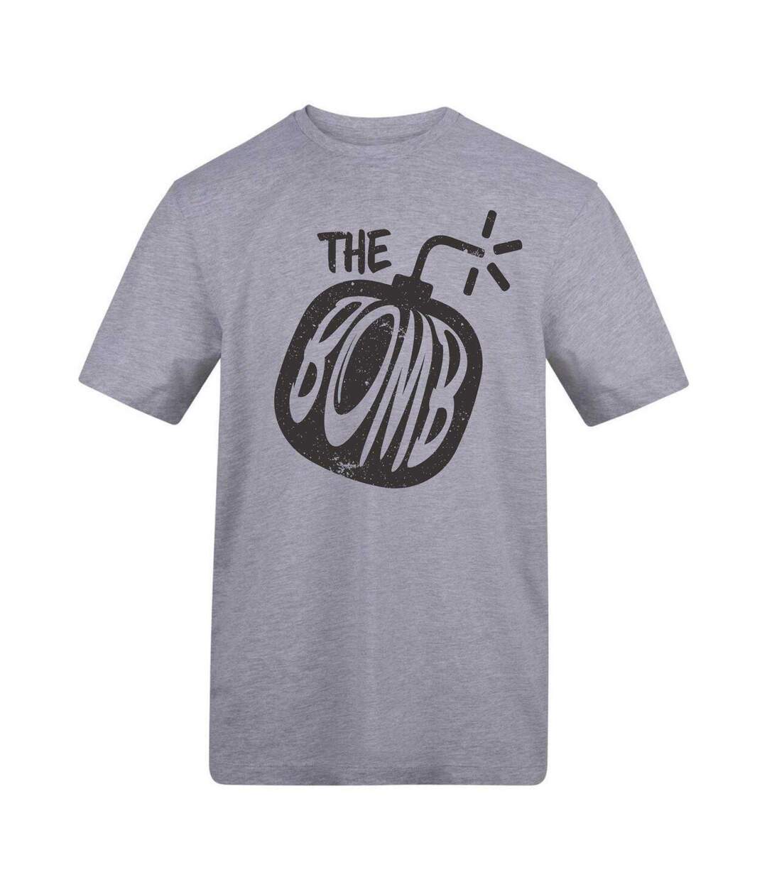 T-shirt The Bomb Adulte Gris AWD-1