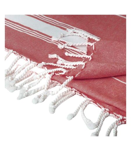 Malibu beach towel red MidOcean