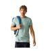 Mens Benlin Striped T-shirt Arctic White Regatta-1