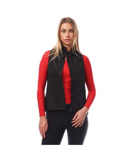 Womens/ladies Series-3 Running Gilet Black Skins