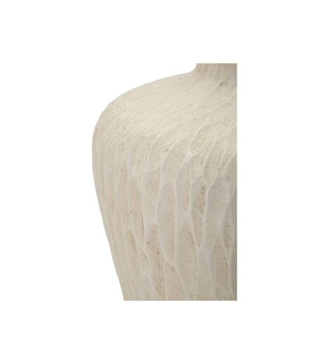 Vase Design Shade 40cm Crème