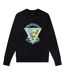 Unisex Adult Ping Pong Club Embroidered Sweatshirt Black Casablanca-2