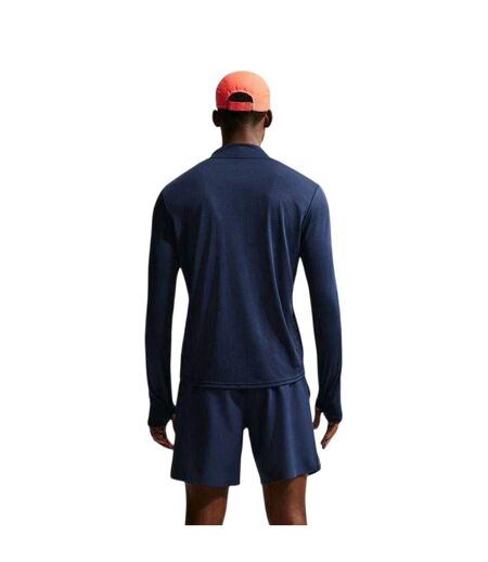 Haut Manches Longues Course À Pied Core Homme Bleu Nuit Nike