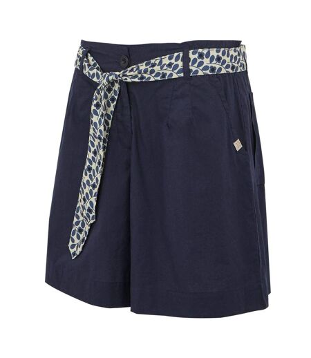 Womens/ladies Orla Kiely Summer Ii Shorts Navy Regatta