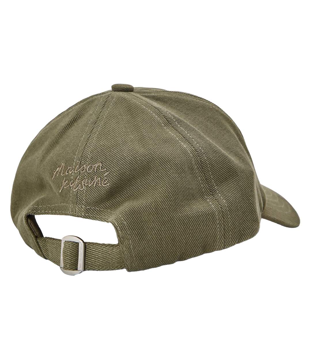 Casquette De Baseball Motif/style Tête Double Fox Homme Vert Maison Kitsuné-2