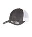 Casquette Motif/style Deux Tons Charbon Blanc Flexfit-1