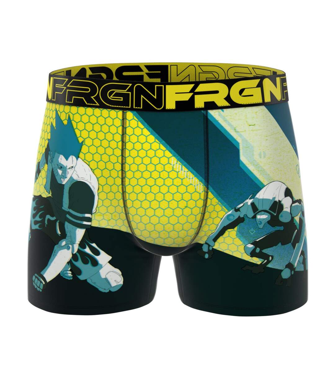 Lot de 4 boxers homme Manga Comics  Freegun-4