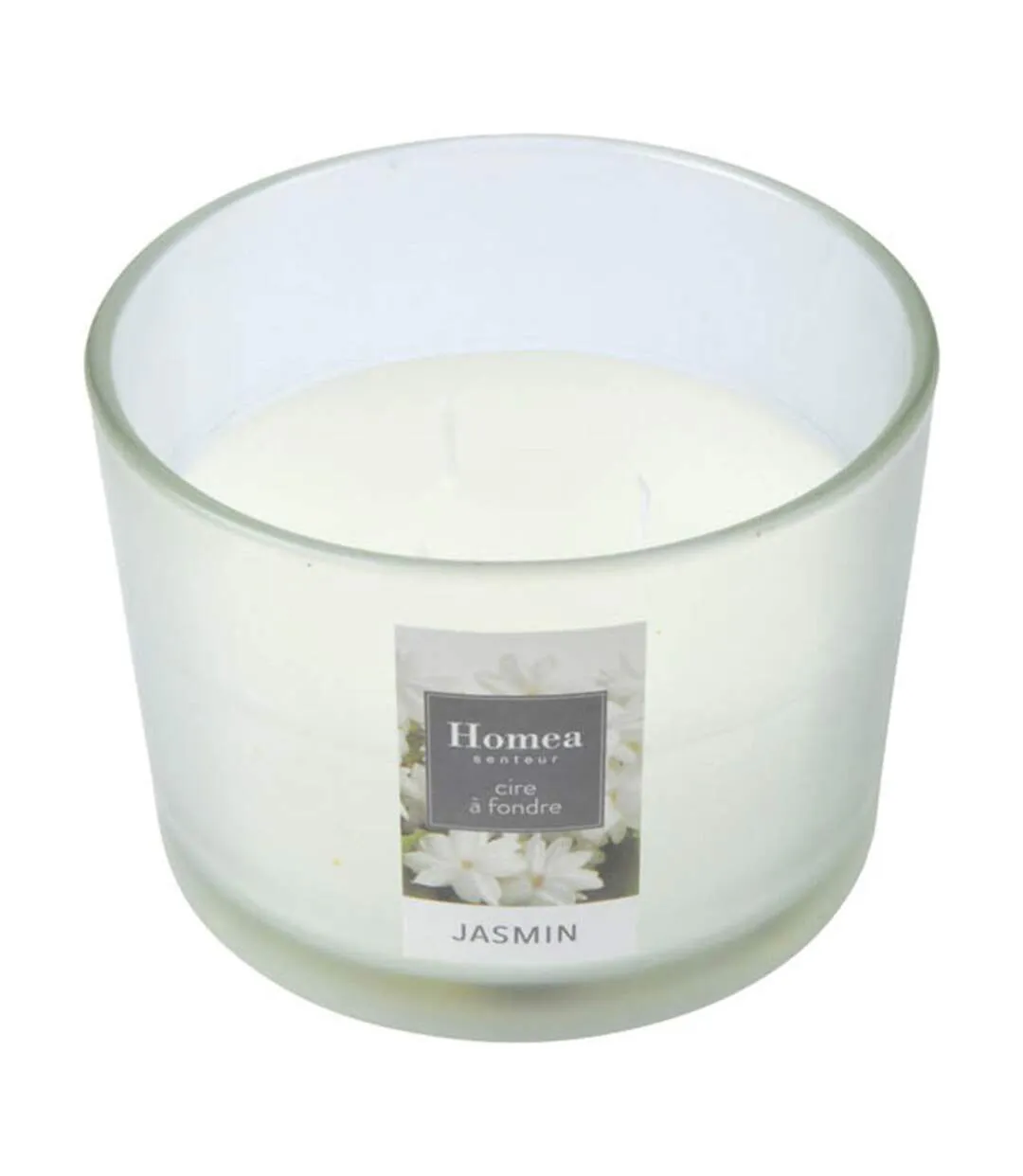 Bougie Verrine Parfumée Essentiel II 11cm Jasmin-1