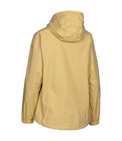 Womens/ladies tayah ii waterproof jacket pale maize Trespass