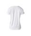 Womens/ladies Mando T-shirt White Martes-2