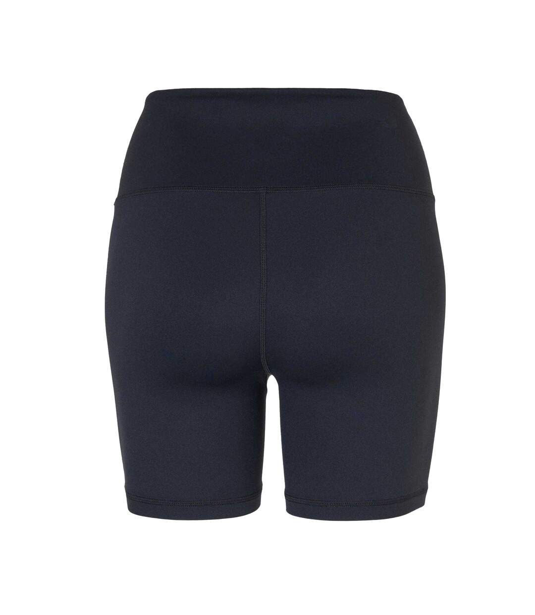 Womens/ladies Wrap Front High Waist Cycling Shorts Black USA Pro-3