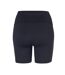 Womens/ladies Wrap Front High Waist Cycling Shorts Black USA Pro-3