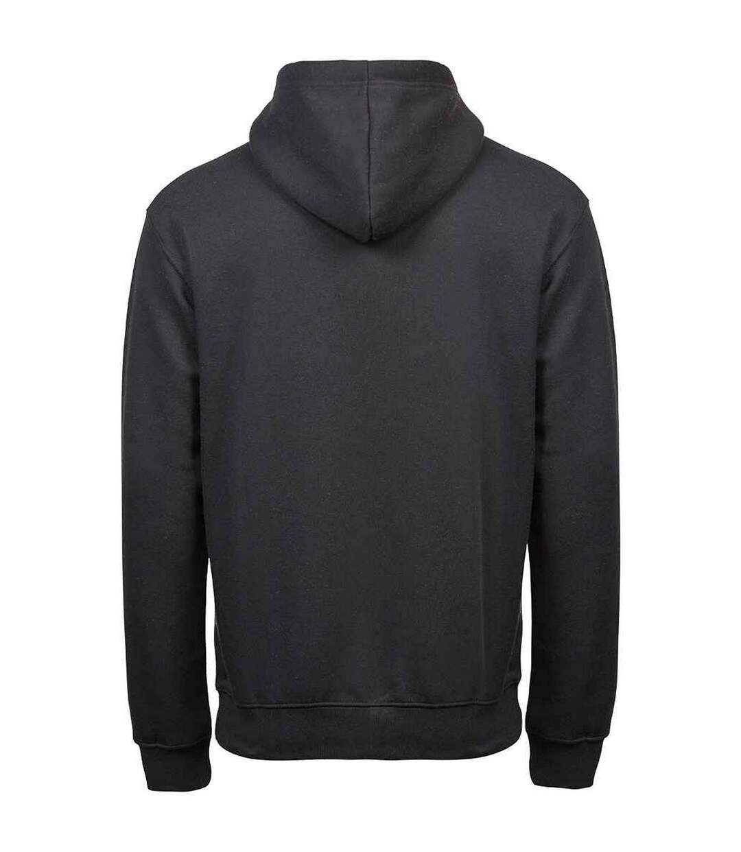 Sweat capuche hommes noir Tee Jays-2