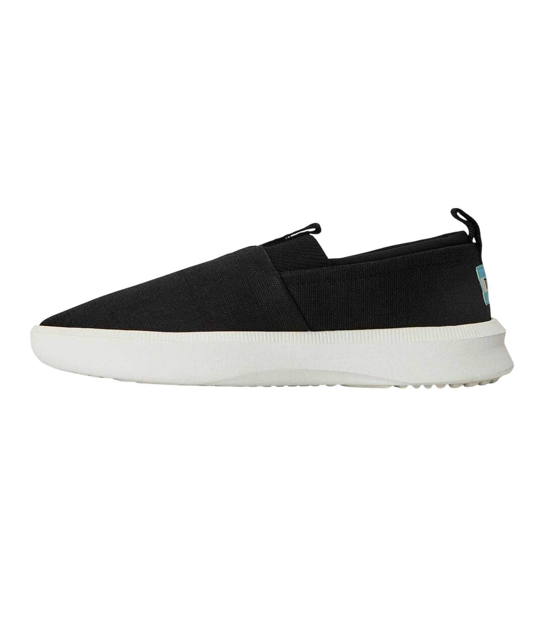 Womens/ladies Alparo Canvas Trainers Black Toms-2
