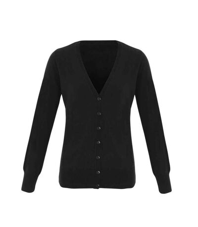 Cardigan essential femme noir Premier