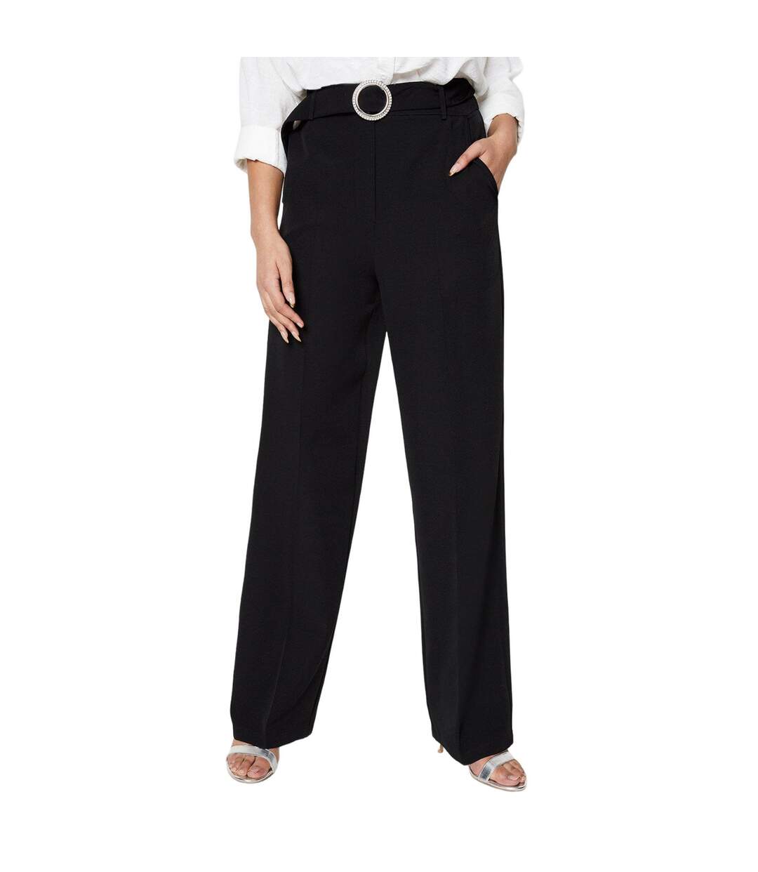 Pantalon femme noir Dorothy Perkins-1