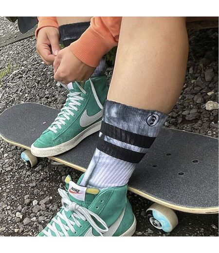 Mens Tie Dye Design Crew Socks