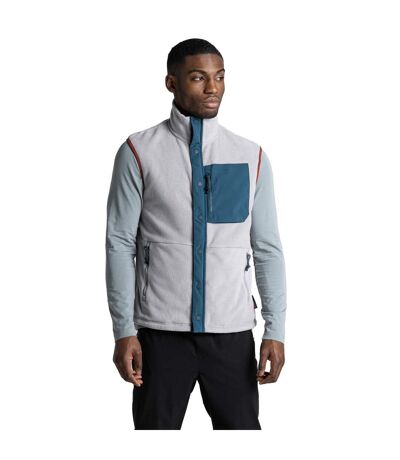 Mens Argo Polartech Gilet Soft Grey Marl Craghoppers
