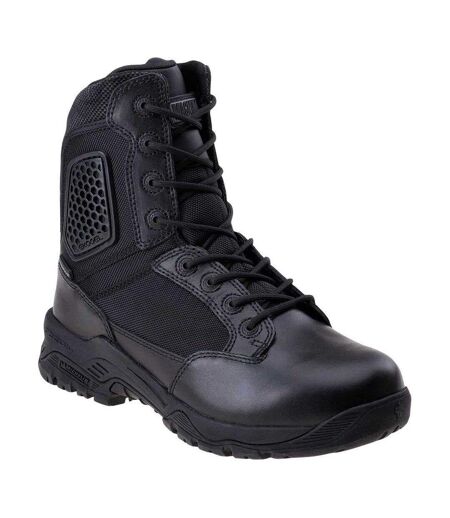 Mens Strike Force 8.0 Leather Tactical Shoes Black Magnum