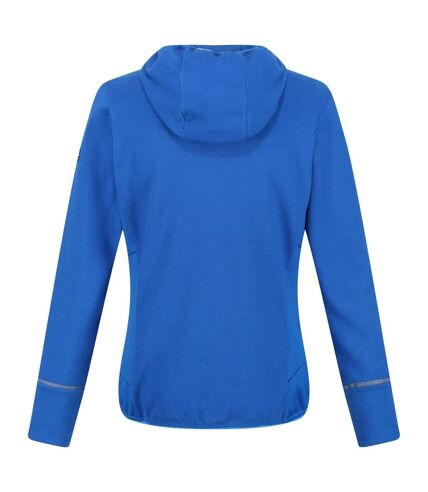 Regatta Womens/Ladies Textured Fleece Full Zip Hoodie (Lapis Blue/Sonic Blue) - UTRG7709