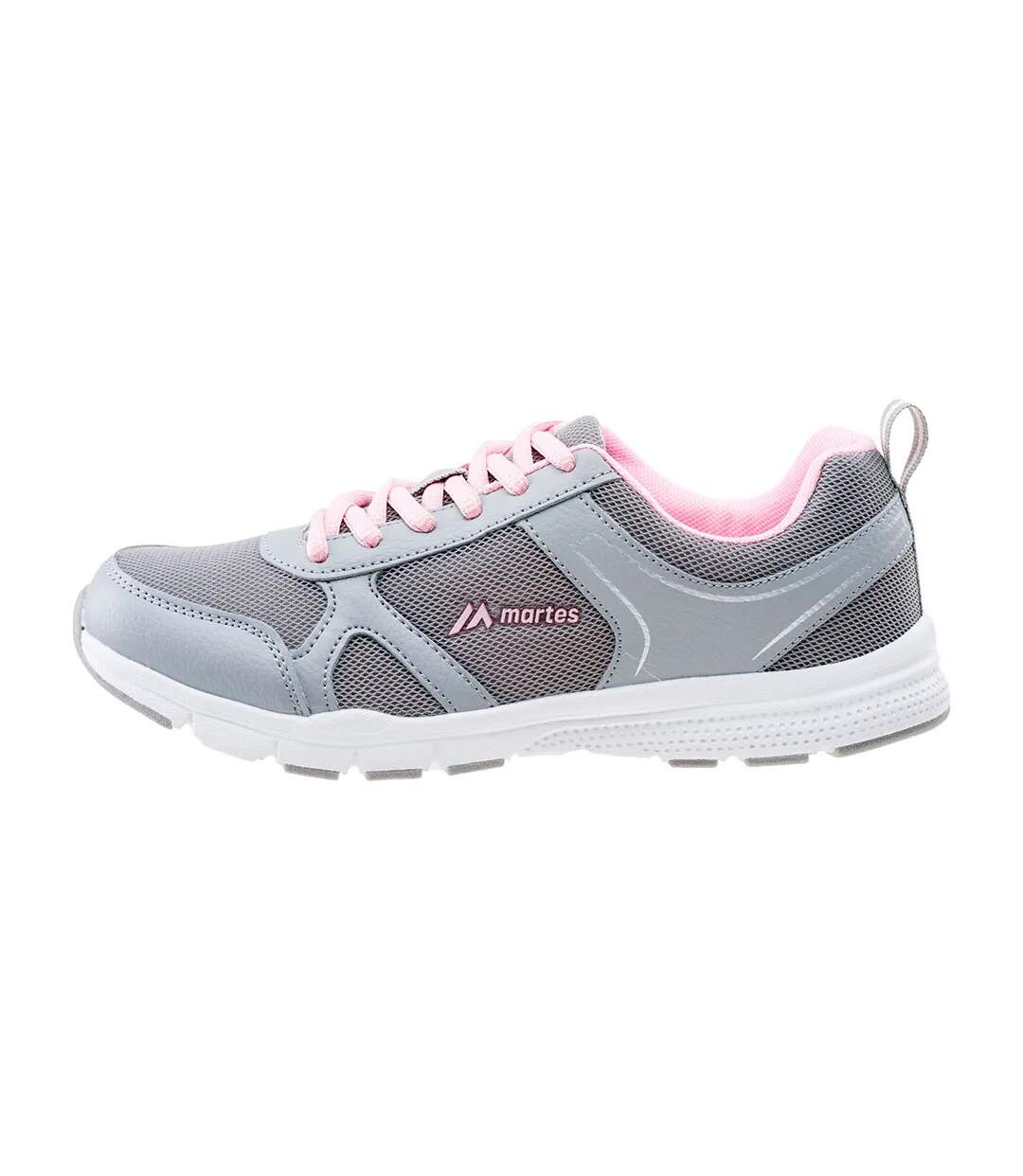 Baskets Celari Femme Gris Clair Rose Argenté Martes-2
