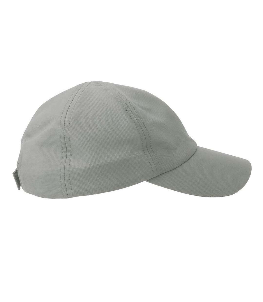 Casquette De Baseball Motif/style 6 Panneaux Isar Adulte Gris Atlantis Headwear-3