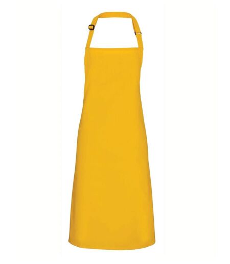 Tablier à bavette - PR150 - jaune moutarde