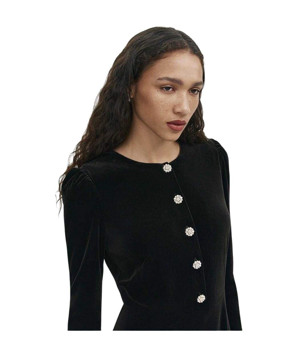 Robe Rae Femme Noir Finery-3