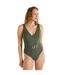 Maillot de bain 1 pièce kaki Holidays-2